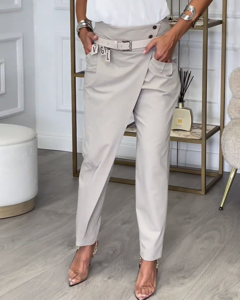 EMILIA™ - High-Waist Pants + Free Belt
