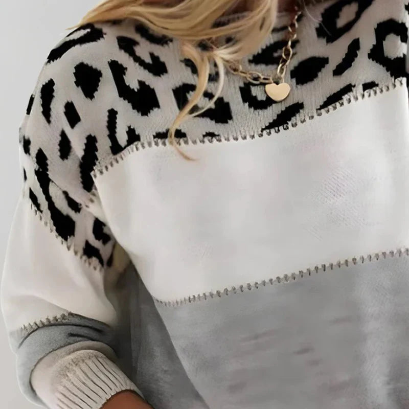 VERA™ | Elegant Leopard Sweater